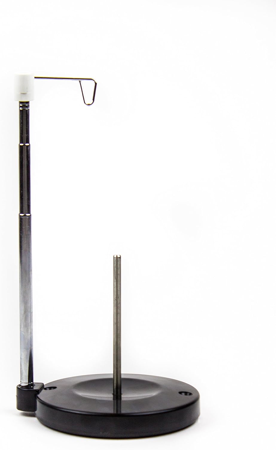Adjustable Single Thread Spool Holder – Stand alone Embroidery. Sewing or Quilting Thread Holder or Stand – Ensures Smoother Feed = Heavy Plastic Base - Image 3